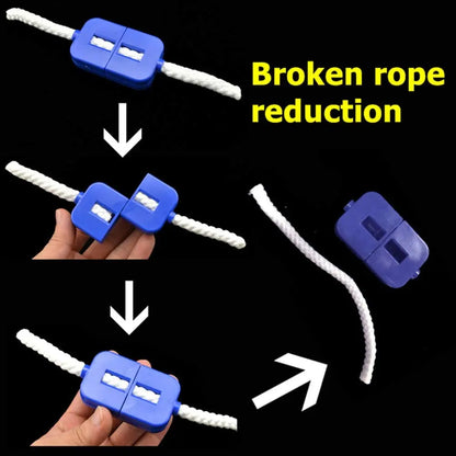 Rope Restore Magic Tricks Magic Rope Cutter Broken Rope Magic Trick Magic Kit Plastic Toy Magic Prop Gift for Kids Adults Child