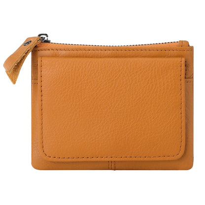 New Cow Leather Women's And Men's Card Bag Coin Purse Slim Credit Card Holder Wallet For Men and Women ID Card Pocket