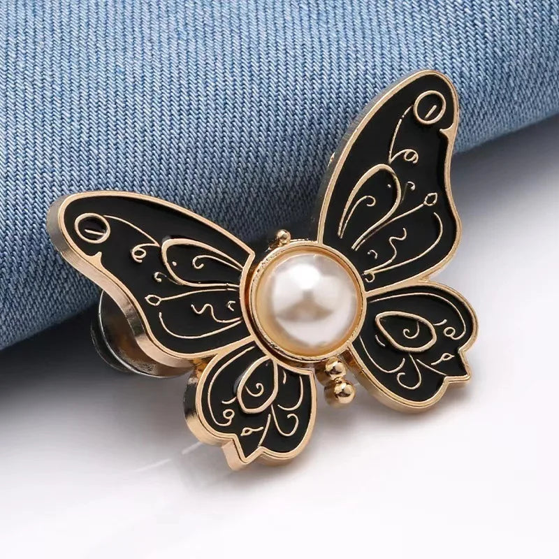Fashion Sweater Clip Duck Clip Cardigan Buckle Shawl Brooch Blouse Pin Metal Clothes Decoration