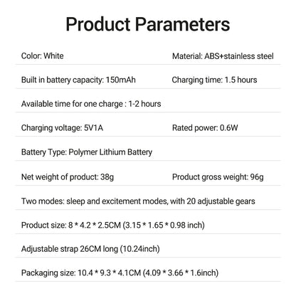 Micro Current Smart Sleep Instrument Handheld EMS Sleep Aid Relieves Anxiety and Insomnia Improves Sleep Type-C Charging