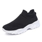 Men'S And Women'S Sneakers Mesh Breathable Lightweight High-Top Running Tennis Shoes Comfortable Outdoor Pair Naked Boots