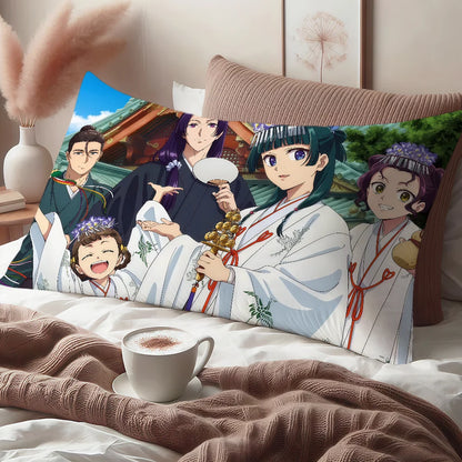 anime cushion cover Rectangle Pillow Cover The Apothecary Diaries Maomao Home Sofa living Room Office Coffee Shop Pillowcase