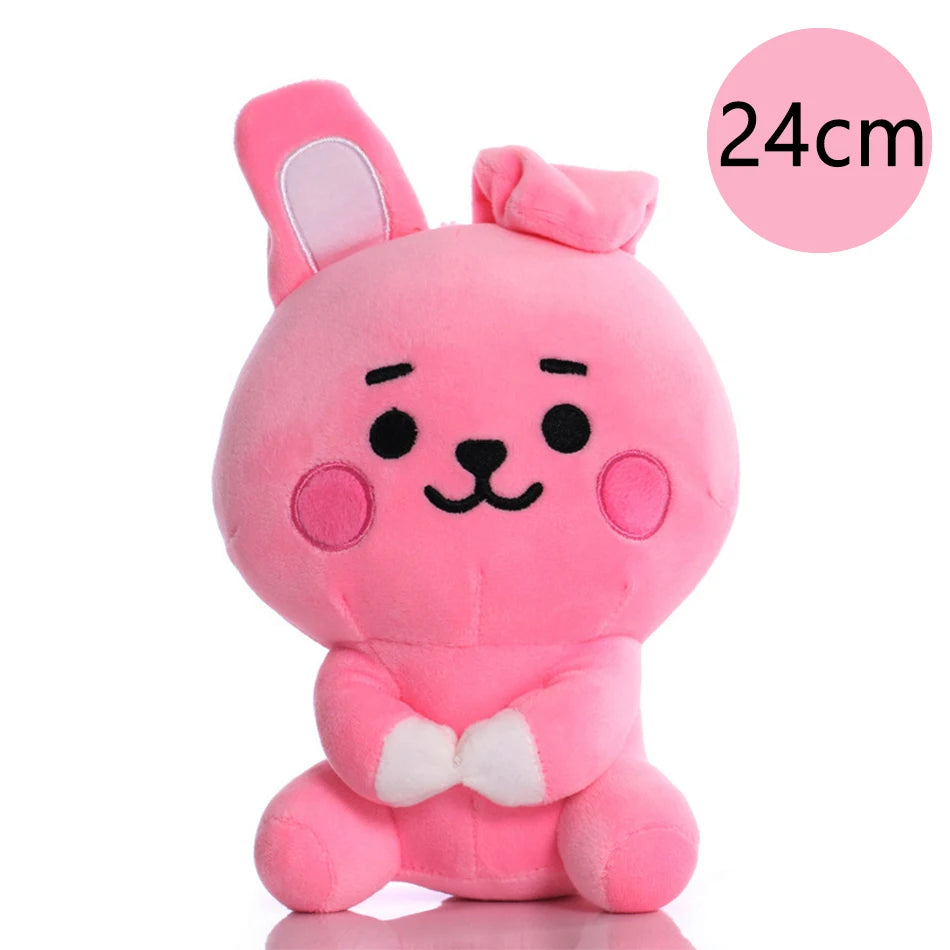 New BTed 21Plush Toys Kawaii Mini Keychain Anime Pendant Ornament for Kids 12-22cm Bt Peripherals Soft Stuffed Animals Doll Gift