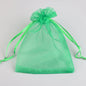 50/100pcs Colorful Organza Gift Bag 5x7 7x9 9x12 10x15 13x18cm Party Wedding Favors Candy Jewelry Packaging Drawstring pouches
