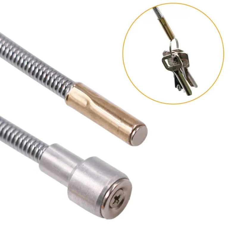 Flexible Magnetic Grabber Tool Heavy Duty Bendable Claw Pickup For Screws Nuts Keys Bolts Garage Workshop Retrieval