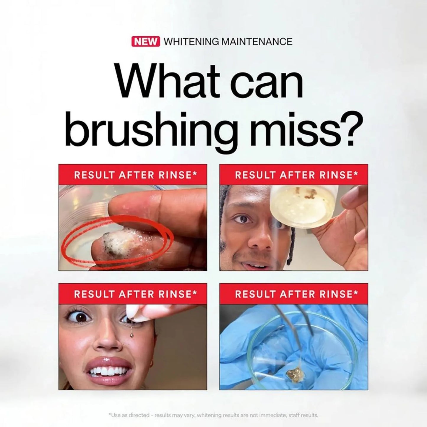 Brightening Mouthwash Remove Plaque & Stains Enamel Safe No Sensitivity Fresh Breath Deep Cleaning Mint Oral Care 237ml