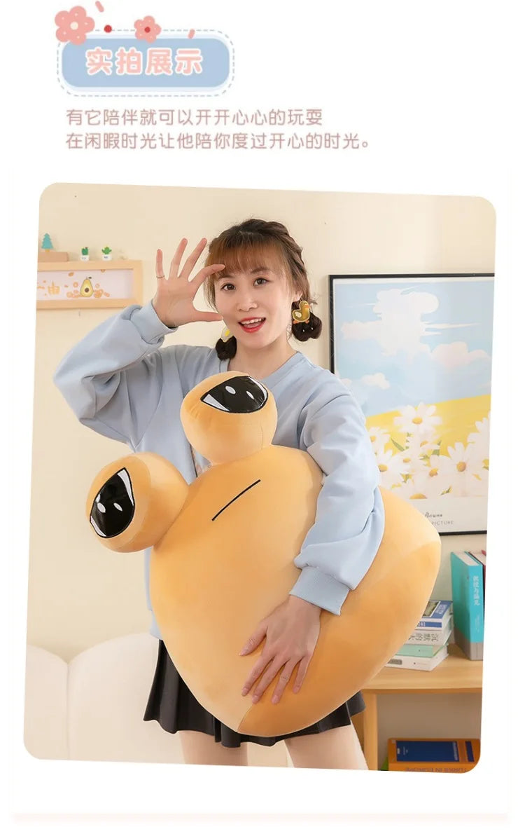 13-40cm My Pet Pou Kawaii Plush Toy Stuffed Animal Game Soft Anime Doll Cotton Sofa Sleeping Pillow Birhday Gift for Children
