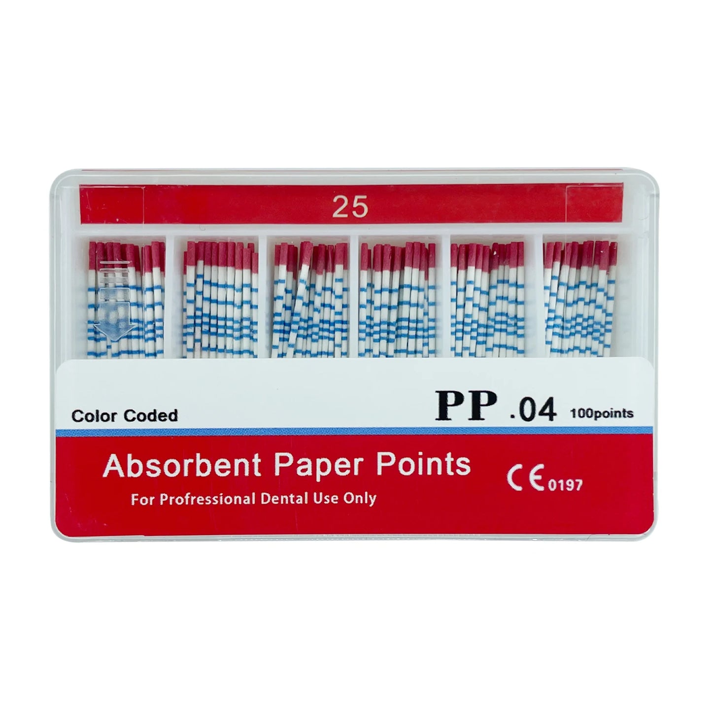 With Scale Dental Absorbent Paper Points Taper 04 15#-40# Dental Pure Cotton Fiber Paper Endodontics Treatment Consumables