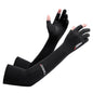 A Pair Outdoor Sports Cycling Summer Sunscreen Ice Feeling Long Gloves