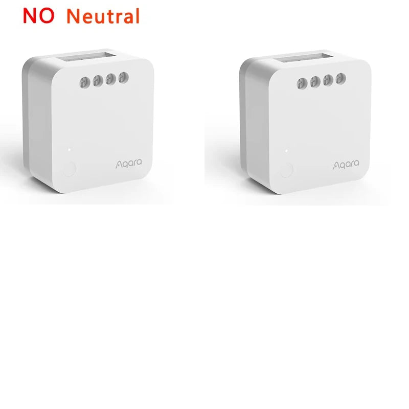 Aqara Single Channel Control Module T1 Zigbee 3.0 Wireless Relay Controller 1 Channel No Neutral Remote Work with Apple Homekit