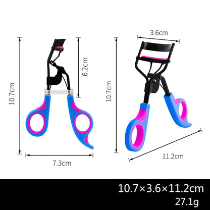 1 Pc Make-up For Women Eyelash Curler Two-color Curling Eyelashes False Aids Lady Portable Makeup Beauty Tools Make Up
