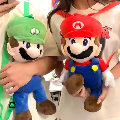 45CM Cute Gold Coin Bros Music Soothing Breathing Doll Cartoon Plush Toys Sleep Companion Toy Sound and Light Dolls Decor Gift