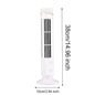 LED Tower Fan Bladeless Tower Fan 90 Degree Oscillating Quiet Portable USB Electric Desk Fan with Light for Home Bedroom Office