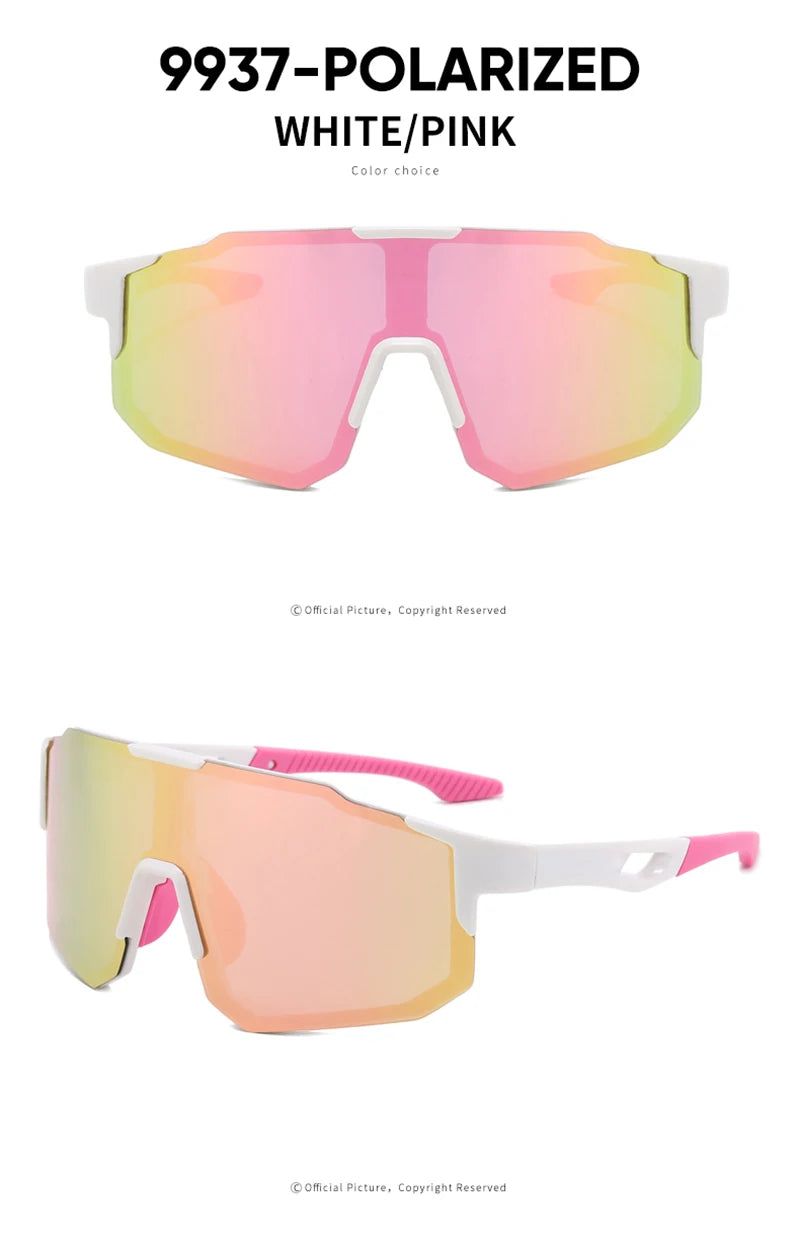 BUCKLOS Cycling Glasses Bike Goggle Outdoor Sport UV Protection Eyeswear Sunglasses Basic/Polarized Bicycle Glasses for Road MTB