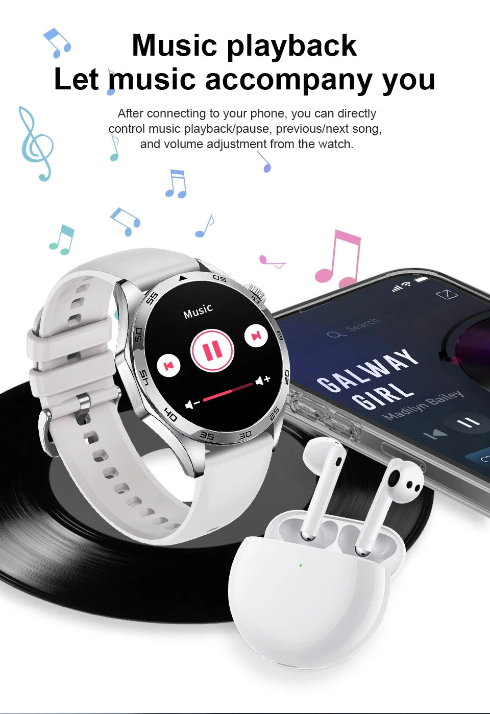 LIGE Micro Physical Examination ECG Smart Watch Men Bluetooth Call Heart Rate Blood Pressure Oxygen Health Smartwatch 2025 New
