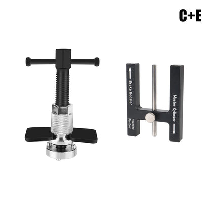 1/12/13PCS Car Disc Brake Pump Caliper Removal 10 Piston Adapter Compressor Set Rewind Back Brake Repair Tools Auto Accessories