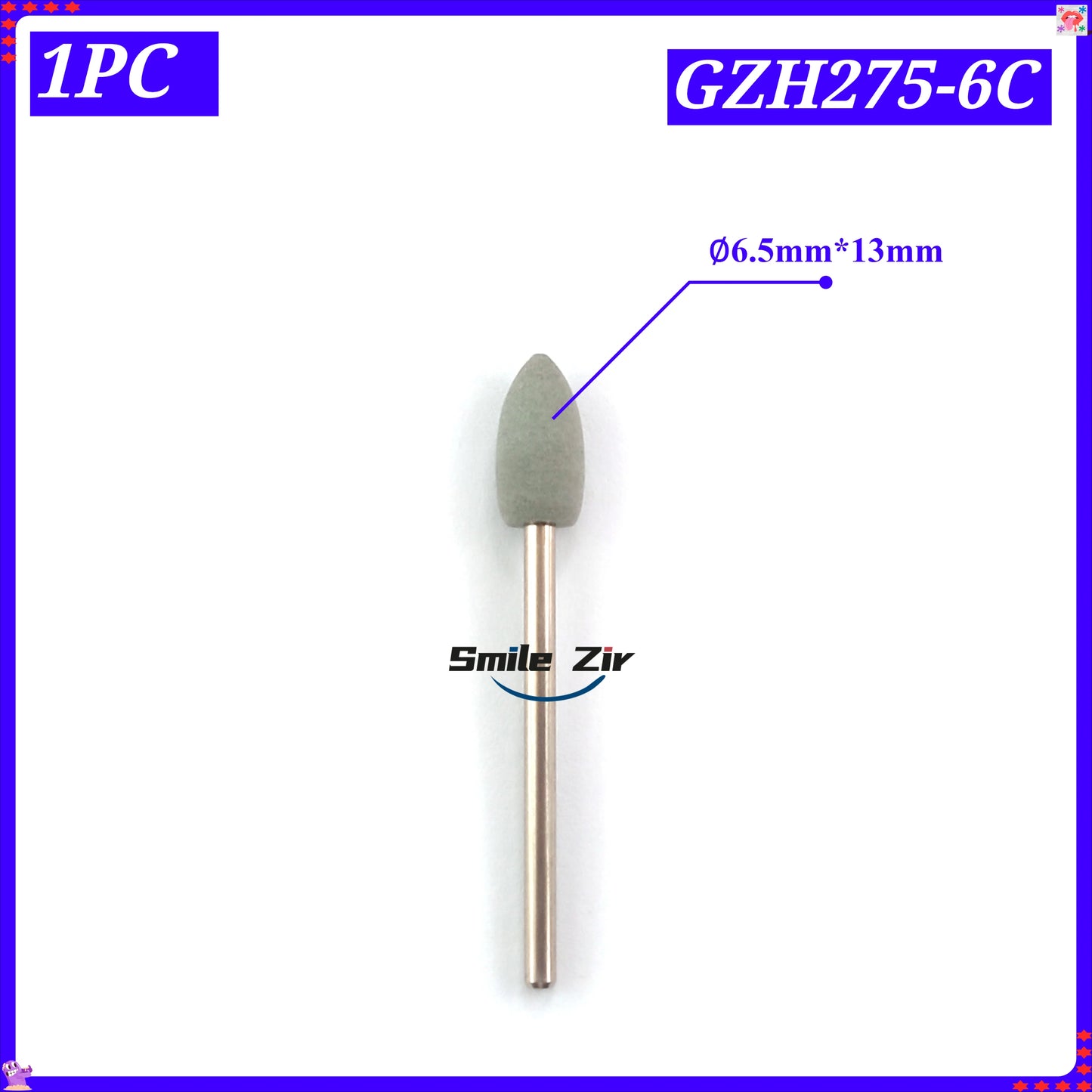 Dental Lab 2-in-1 Grinding Polishing Hand Tool for Pre-Sintered Zirconia Green State Zirconia Restoration Finishing Rotary Tool