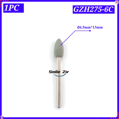 Dental Lab 2-in-1 Grinding Polishing Hand Tool for Pre-Sintered Zirconia Green State Zirconia Restoration Finishing Rotary Tool