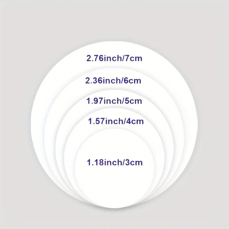 Custom White QR Code Stickers - round Design for Corporate Logo Gift Wrapping Product Labels High-Quality PP Material