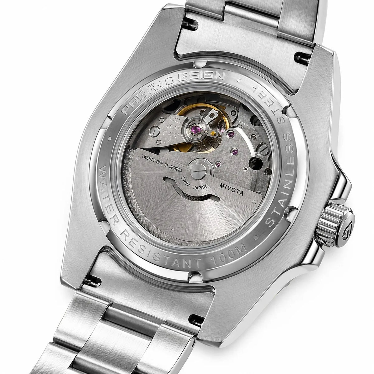 PAGANI DESIGN Men Watches Automatic Watch Mechanical Watch Sapphire Glass Stainless Steel Luminous Date Reloj Hombre Luxury Wris