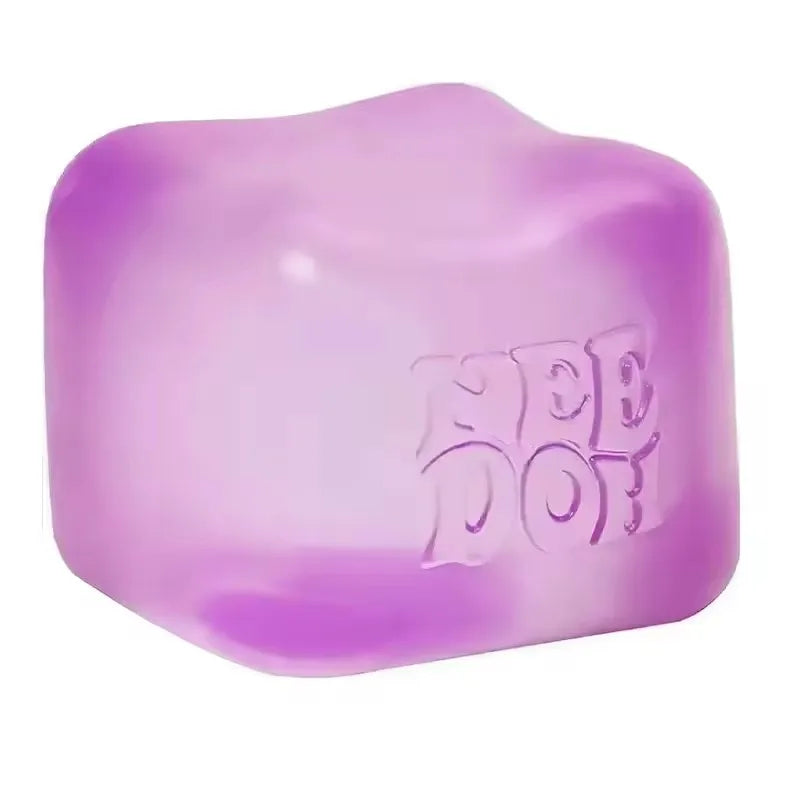 Needoh Nice Cube， Sensory toys, pressure resistant pinching, stress relieving children's souvenir toys