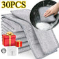 5/10/20/30 Silver Wire Cleaning Cloths Kitchen Dishwashing Cloths Non-Stick Oil Stain Removal Wipes Reusable Multi-Purpose Cleaning Towels Suitable for Tableware and Stovetops