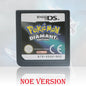 NOE/ESP/ITA/FRA/USA/EUR/AUS Version Pokemon HeartGold SoulSilver Platinum Diamond PearlVideo Game Card For DS 2DS 3DS Console