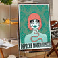 D-Depeche-Mode Singer Star Anime Posters Room Bar Cafe Room Decor Canvas Painting
