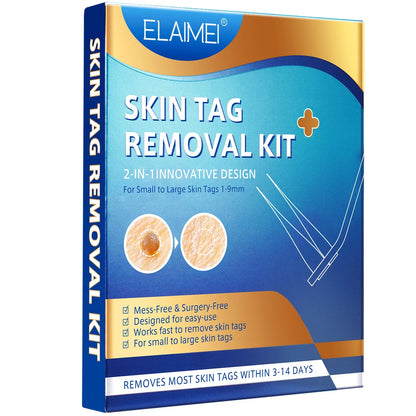 2-IN-1 Innovative Skin Tag Remover Kit Micro Skin Tag Removal Device Adult Mole Stain Wart Remover Face Care Beauty Tools
