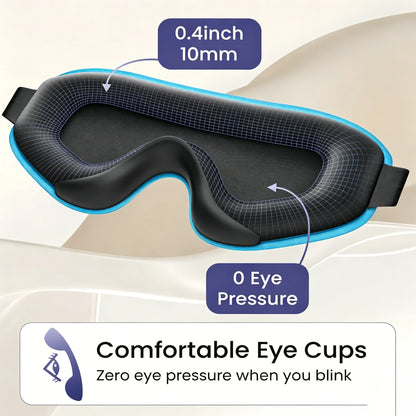 Eye Mask for Sleep Eye Sleeping Masks for Women and Men 3D Weighted Eye Cover Sleeping Mask Blackout Blindfold of Eyemask