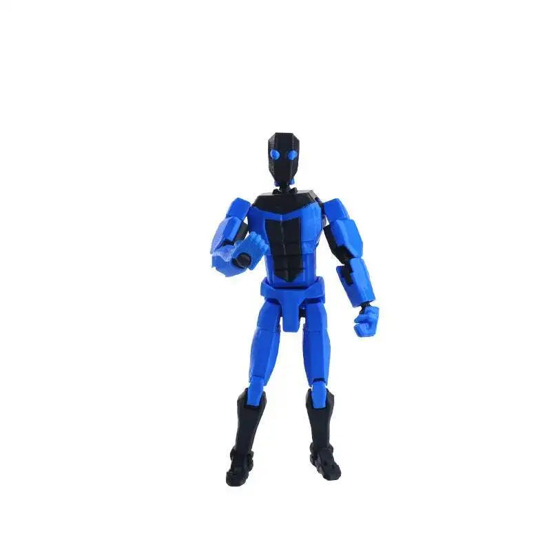 3d Printed Blue-Masked Invincible T13 Dummy13 Multi-Jointed Movable 3d Printed Shapeshift Toys Action Figure Custom Toy