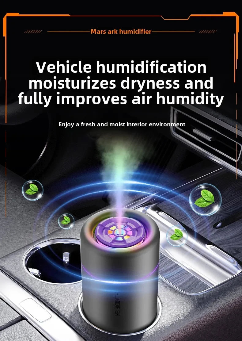 Mini Air Humidifier USB Electric Aroma Essential Oil Diffuser Purifier Aromatherapy Mist Maker Color Lights For Car Home Bedroom