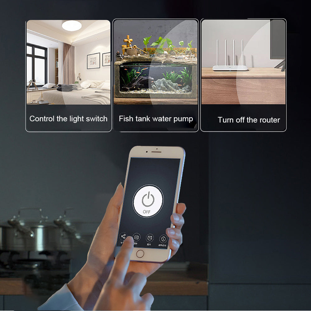 1 Channel Zigbee/WIFI Tuya Smart Relay 12V 24V 110V 220V Dry Contact NO/NC/COM Module Remote Switch for Light/Motor,Alexa Work