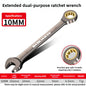 Universal Adjustable Torx Wrench 8-22mm Ratchet Spanner for Bicycle Motorcycle Car Repair Mechanical Tool