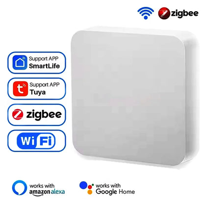 Tuya Zigbee 3.0 Gateway Hub Smart Home Wireless Bridge Smart Life APP Remote Control Automation Device Works with Alexa Google
