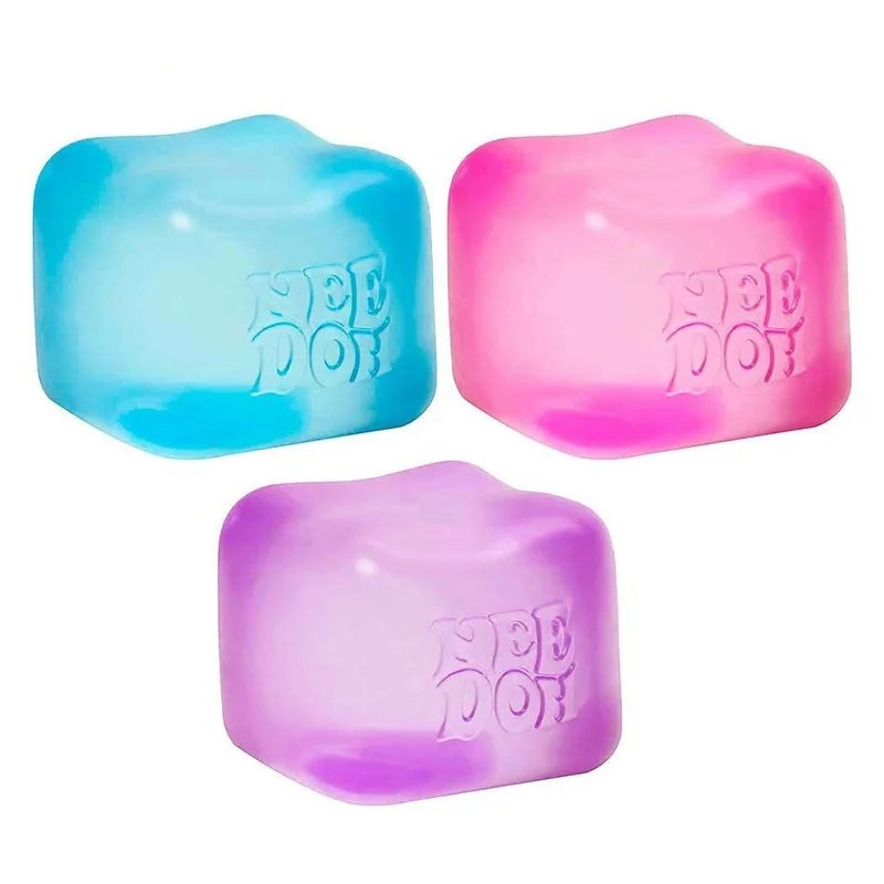 Maltose Needoh Nice Cube Crystal Solid Squish Slow Rebound Squeeze Toy Fidget Stress Relief For ADHD Calming Relax Sensory Toy