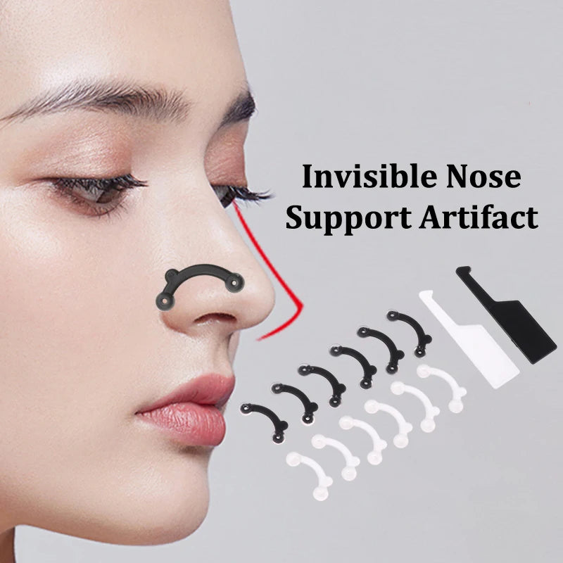 3Pcs Beauty Nose Clip Corrector Massage Tool Nose Up Lifting Shaping Clip Clipper Shaper Bridge Straightening No Pain 3 Size.