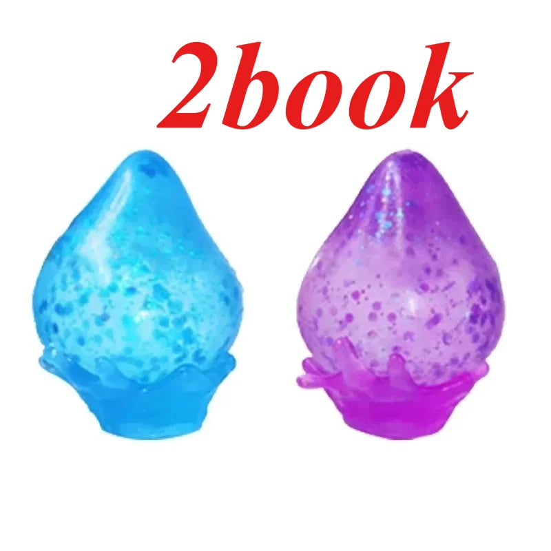 Needoh Dream Drop Squishy Squeeze Toy Safety Non-Toxic Slow Rebound Squish Anxiety Relief Autism ADHD Focus Toy for Adults Gift