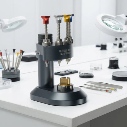 High Precision 4 Pins Watch Hands Presser Steel Watch Needle Installing Setting Fitting Watch Repair Tools & Kits for Watchmaker