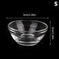 1Pcs Facial Makeup Skin Care Tools Glass Facial Mask Essential Oil Bowl Beauty Salon Essential Oil Bowl Thickening Mask Bowl