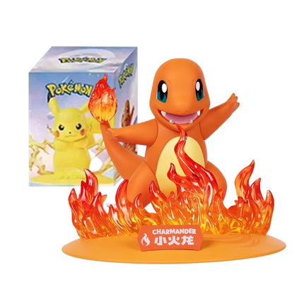 12 Pokémon Action Dolls Pikachu Blind Box Anime Models Desktop Decorations Pokémon Toys Children's Birthday Gifts