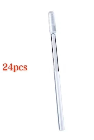 24/48/72pcs New Disposable Sticky Ear Swabs Reusable Ear Cleaner Soft Silicone Ear Wax Removal Tool Remover for All Ages