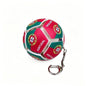 Football Keychain Fidget Toy Stress Relief Pendant Soccer Ball for Fan Portable Multi-National Team Souvenir for Car Key Handbag