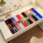 Singer K-Kanye W-West Mouse Pad Non-slip Desk Mat PC Laptop Accessories Rubber Office Keyboard Large Gamers Decoracion