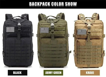 30/50L Tactical Backpacks For Man Hking Outdoor Survival  Bags 3P Assault Pack EDC Molle Pack For Trekking Hunting Bag