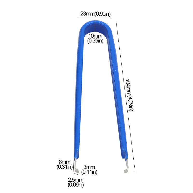 IC Extractor U Type Tweezers Mobile Phone Repair Tool Chip Electronic Component Parts Extraction Removal Puller