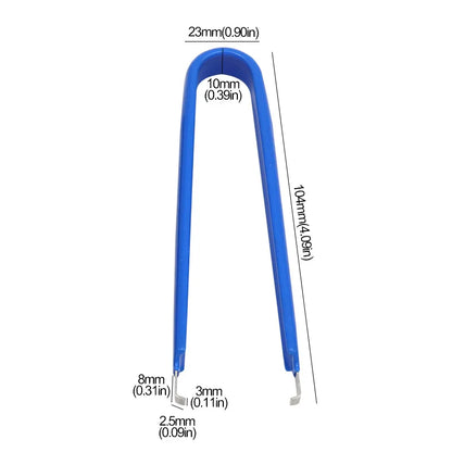 IC Extractor U Type Tweezers Mobile Phone Repair Tool Chip Electronic Component Parts Extraction Removal Puller