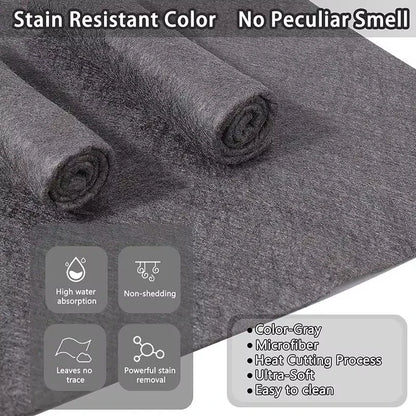 Thickened Magic Mop; Special Glass Cleaning Cloth; No Trace, No Shedding Magic Cloth; Home Use Water and Oil Stain Remover.