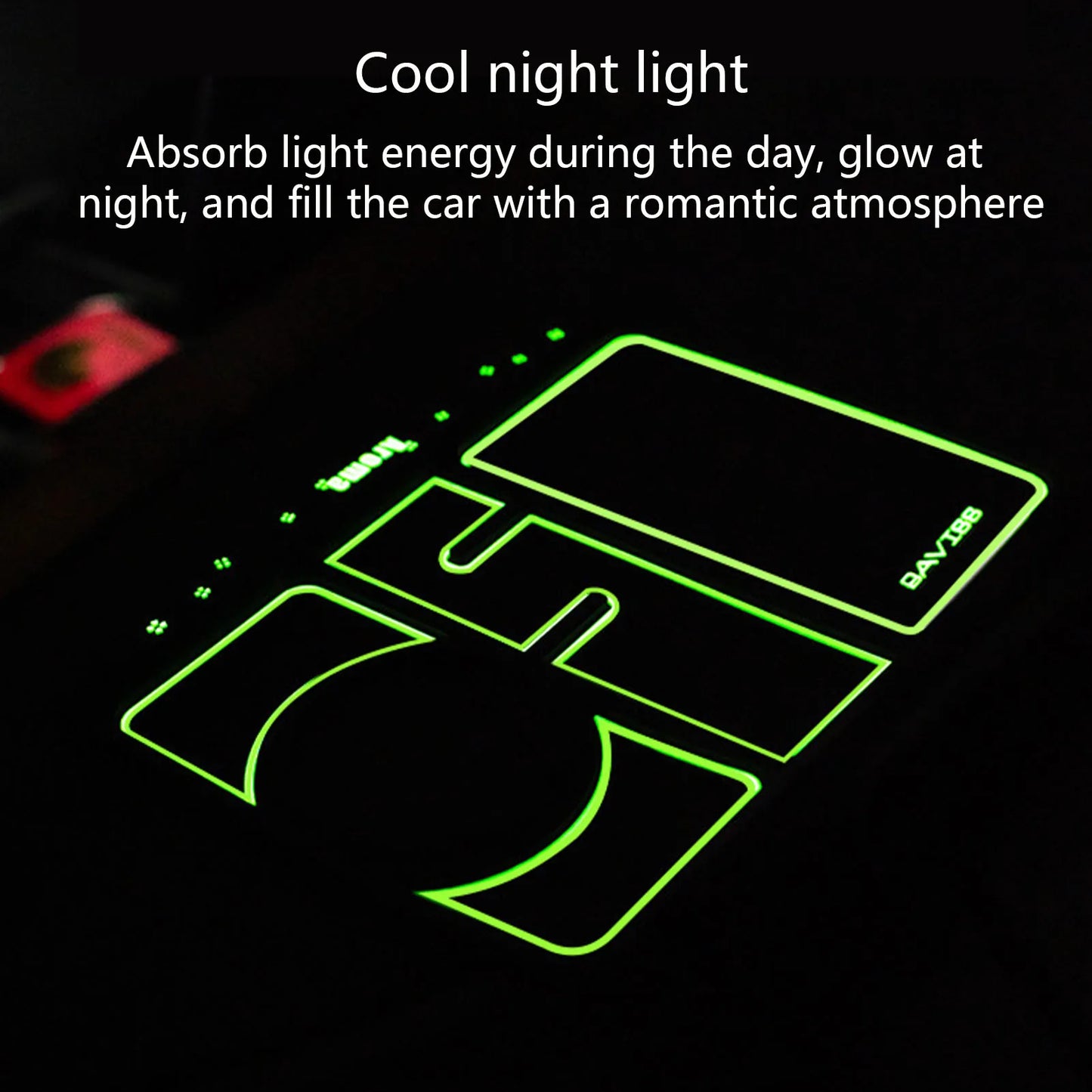 4 In 1 PVC Car Anti-Slip Mat  panel Silicone Phone Holder Dashboard Mount Stand Multi-purpose Car Organizer Tray Car Accessory