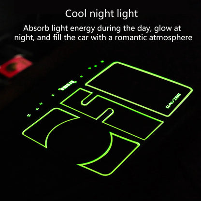 4 In 1 PVC Car Anti-Slip Mat  panel Silicone Phone Holder Dashboard Mount Stand Multi-purpose Car Organizer Tray Car Accessory
